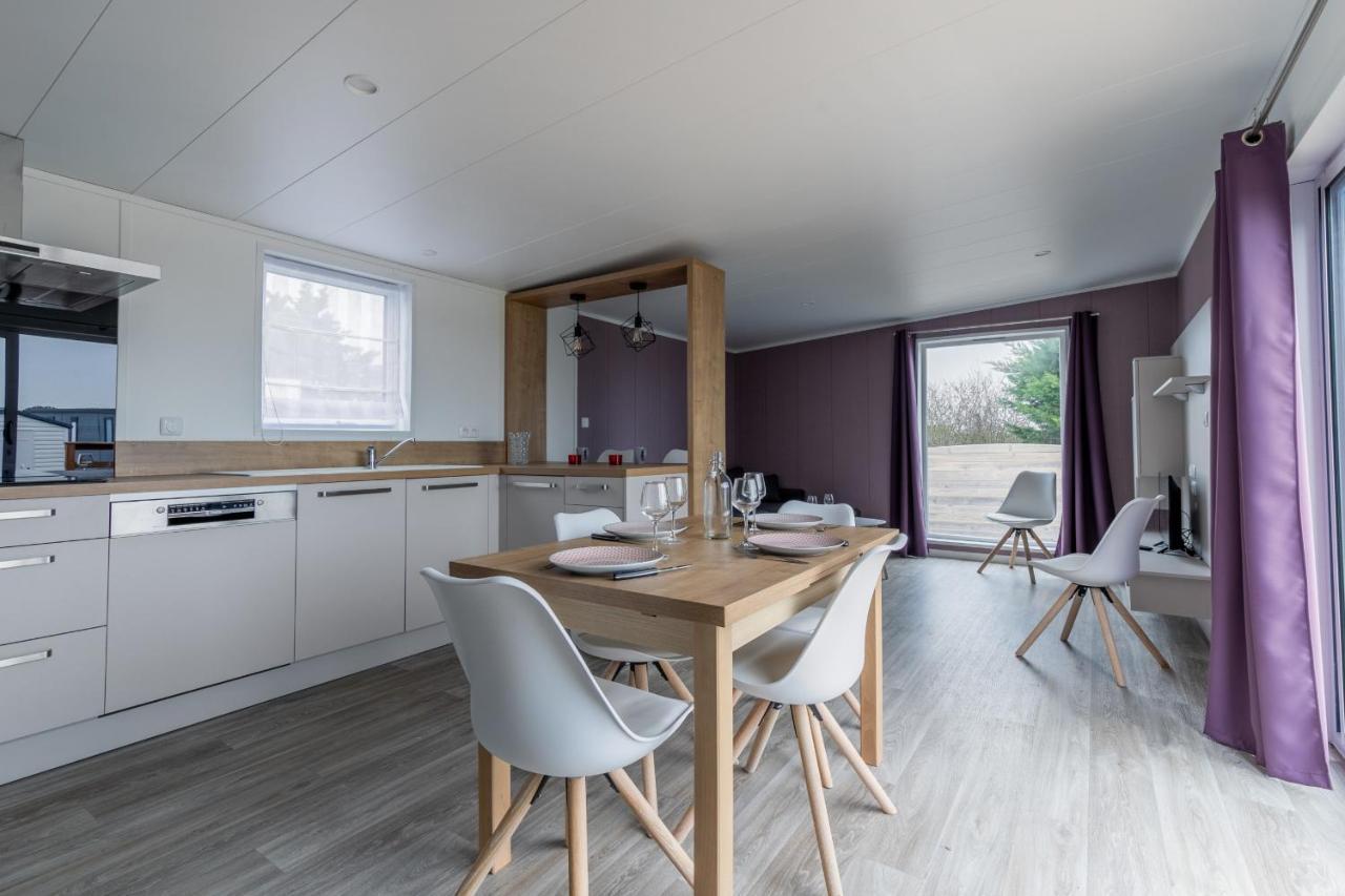 Beau Chalet Pour 4 Pers - Acces Piscine Chauffee Бретиньоль-сюр-Мер Экстерьер фото